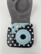 Fujifilm Instax Mini 8 Blue Instant Film Camera - Tested Working