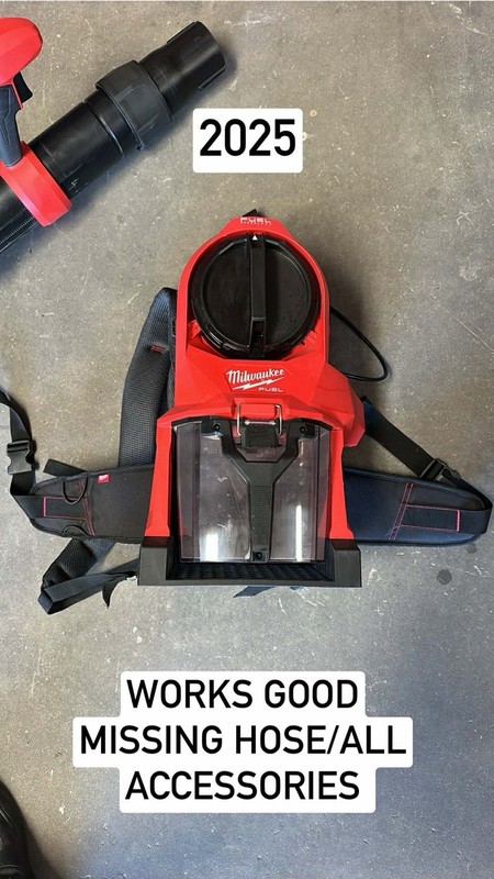 Milwaukee 0895-20 M18 FUEL 18V 3-in-1 Backpack Vacuum | 2025 PARTS