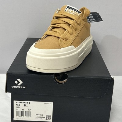Converse Unisex CTAS CRUISE OX Sandy Shore/Egret Low Top Sneaker Size 8 Women s