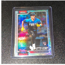 Topps 2026 Series 1 Otto Kemp Rookie Opening Day Parallel Phillies #187