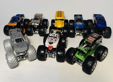 Hot Wheels Monster Truck 1:64 Diecast Vehicle - Lot Of 8