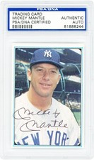 Mickey Mantle Rookie Cards and Memorabilia Buying Guide 35