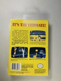 Ultimate Basketball Nintendo NES Factory Sealed