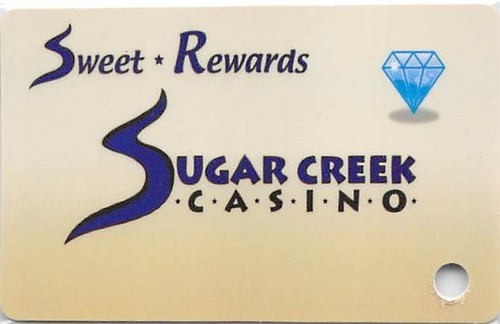 Sugar Creek Casino - Hinton, OK - 2nd Issue DIAMOND Slot Card (BLANK)
