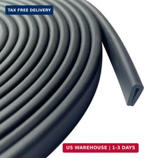 Rubber Edge Trim, 1/16" U Channel Edge Trim, Edge Protector, Length 10Ft, U S...