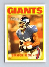 2005 Topps Heritage Brandon Jacobs #354 RC