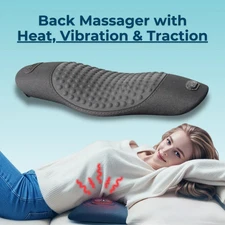 3-in-1 Back Massager with Heat | Relieve Back Pain, Sciatica  Muscle Tension