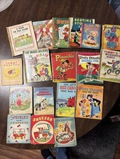 Lot of 19 Vintage 1940s 1950s Childrens books Little Golden, Tell A Tale Disney