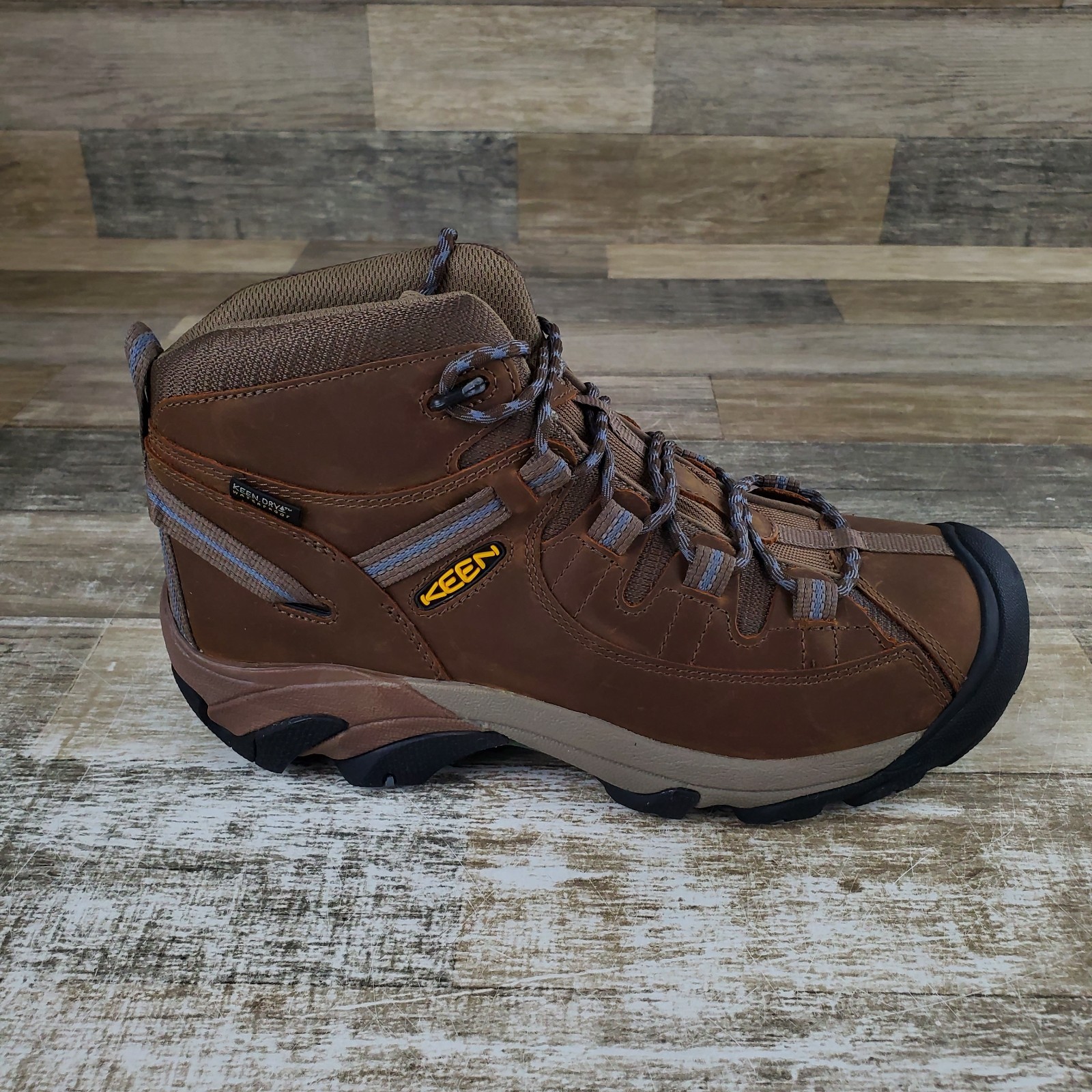 Scarpe da trekking donna Keen Targhee II taglia 9 5 ardesia nero pietra selce impermeabili