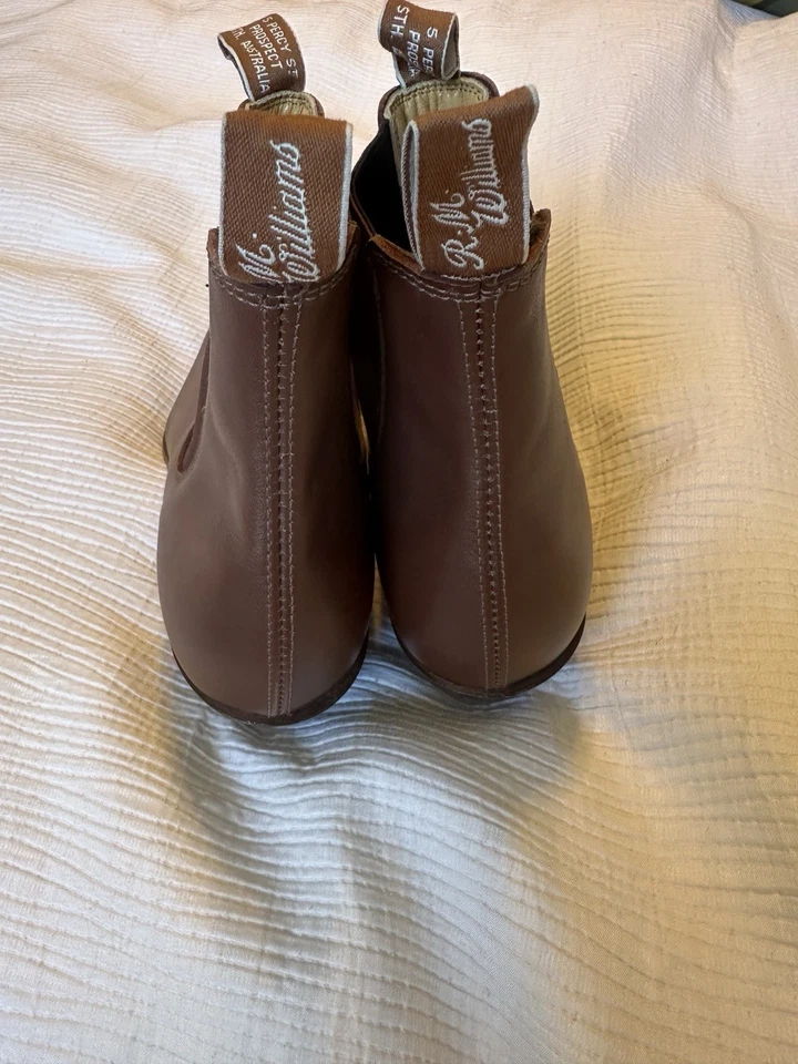 R.M. Botas Chelsea Williams Craftsman de cuero en marrón castaño. Hombre 12 (US13) Foto 3 de 4