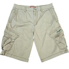 UNIONBAY Cargo Shorts Men's 34 Beige Khaki Tan Y2K Gorpcore Utility Skater Hike