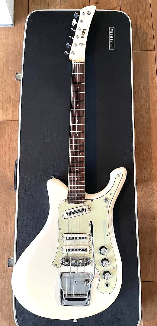 YAMAHA SG-5A Pearl white ホワイト YAMAHA SG-5A Flying Samurai PearlWhite Vintage Rare Exotic Guitar