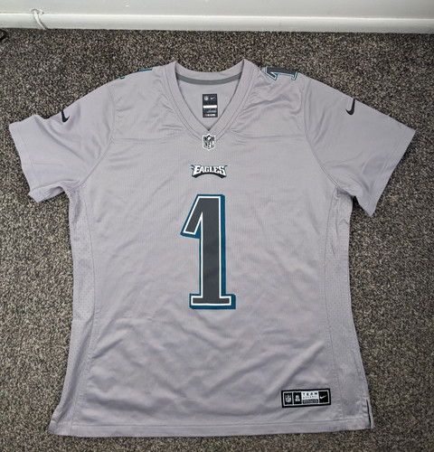 Philadelphia Eagles Jalen Hurts Jersey Nike On Field Gray Womens XL