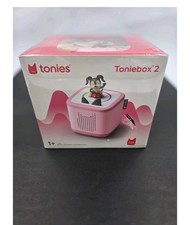 Toniebox 2 Audio Player Starter Set for Kids 1 with Playtime Puppy - Cloud Pink