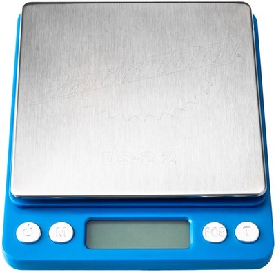 Park Tool DS-2.2 Digital Tabletop Scale with Tare & Dual Trays, 3000g Capacity