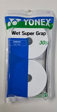 Yonex Wet Super Grap Overgrips 30Pk White