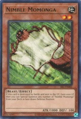 Nimble Momonga - SRL-EN086 - Rare - Unlimited 25th Anniversary Edition NM Yugioh
