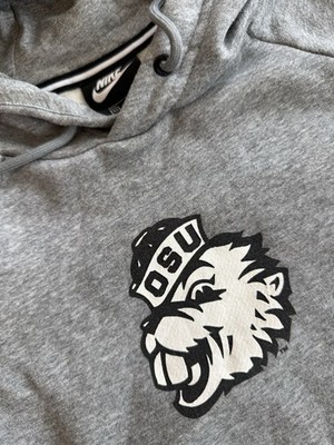 Nike Oregon State OSU Sweatshirt Pullover Rally Hoodie Gray Sz XS  NCAA