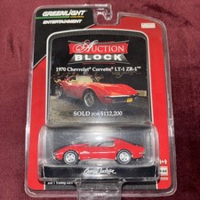 2008 GREENLIGHT AUCTION BLOCK Barrett-Jackson 1968 Chevrolet Corvette Red Sealed
