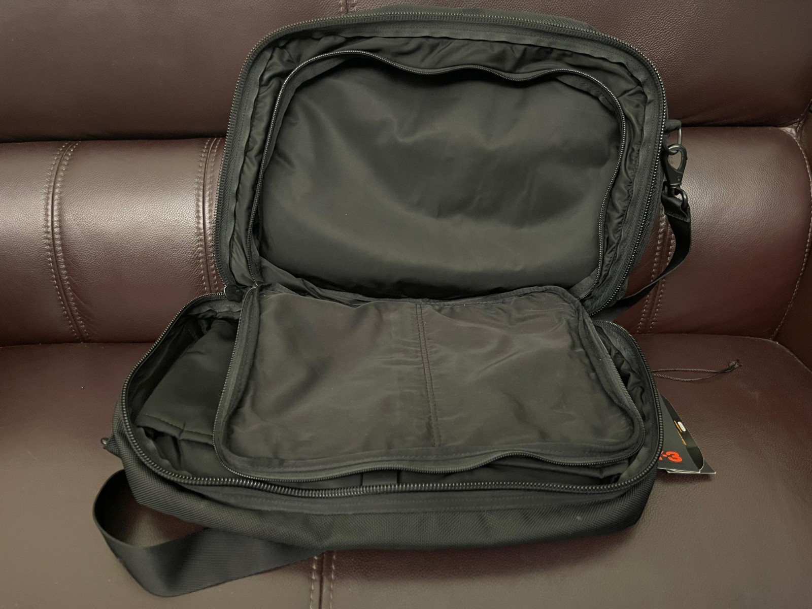 RRP$480 Y-3 YOHJI YAMAMOTO adidas Black Holdall Duffle cross-body Bag FQ6991 image 9