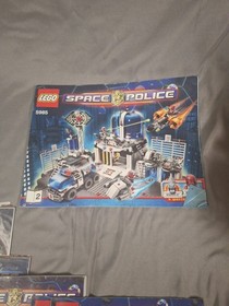 Lego Space Police Instruction Lot Manual Only 5974 5985 5972 5971 5981 5982