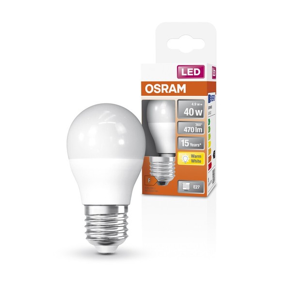 Osram Led Star Classic P E27 4000 K 4,9 W 470 Lm-image