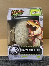 Jurassic World Park Primal Hatch T-REX Tyrannosaurus Rex Dinosaur Egg Figure🦖