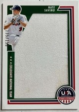 2022 Panini Stars and Stripes USA Baseball Jumbo Material Relics Pick From List