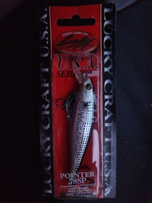 Lucky Craft USA, Pointer 0.78SP, Best For Smallmouth And Speckled
