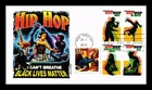 DR JIM STAMPS US COVER HIP HOP FIRST DAY ISSUE COMBO PANDA CACHET