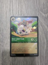 Lorcana Card Buzz Lightyear Space Ranger 57/P3 Toy Story 5 Movie Promo Foil AMC