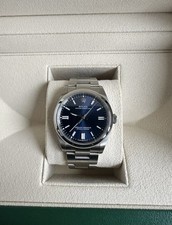 Rolex Oyster Perpetual 126000 36mm Blue Dial, 2022, full set, boxes and papers