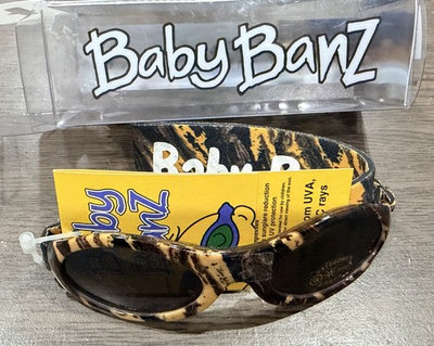 #ad NEW Baby Banz Sunglasses 0 2 Years Old Wrap Around 100% UV Protection $12.99
