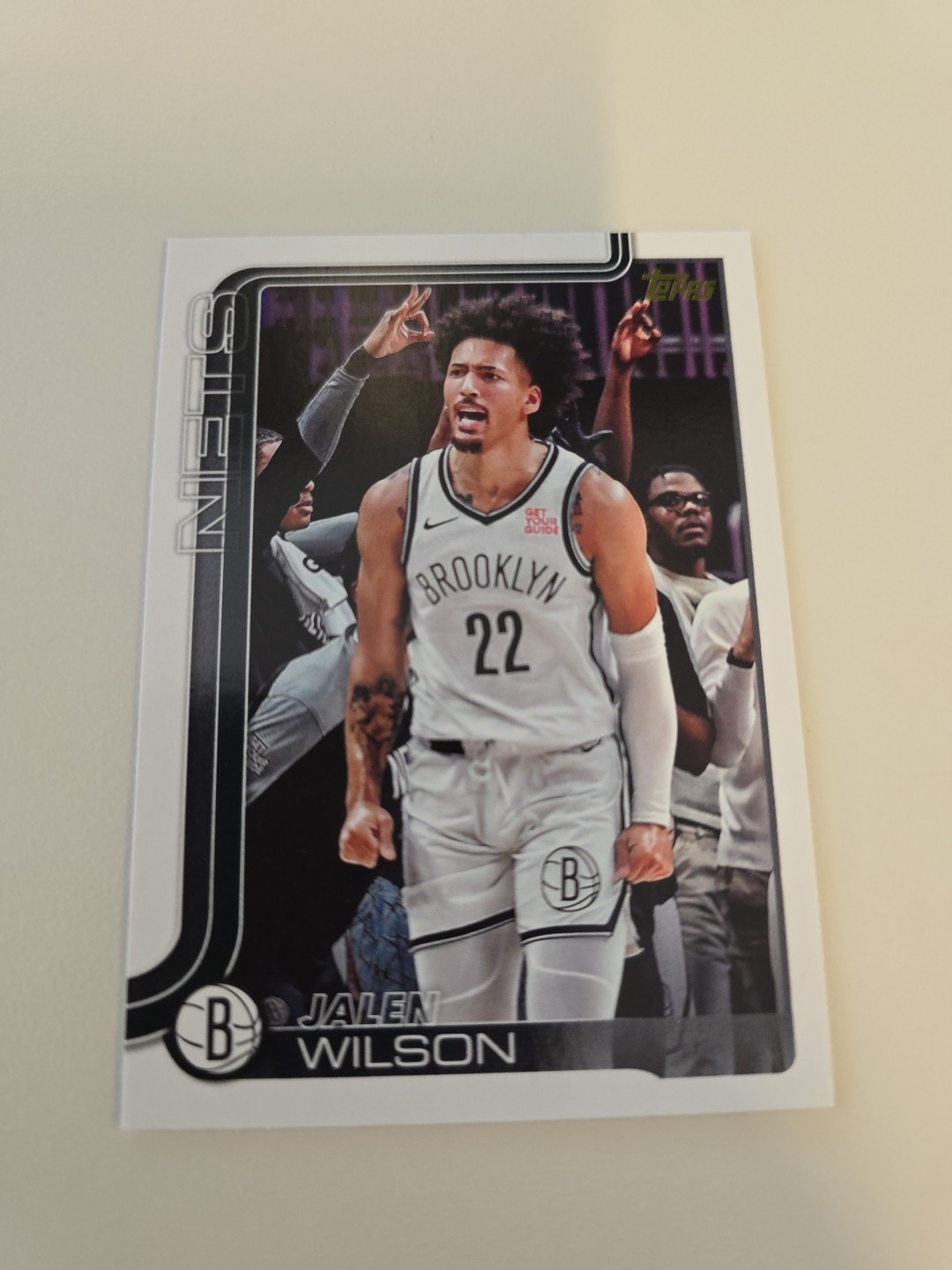 2025-26 Topps Jalen Wilson Golden Mirror Image Variation #12