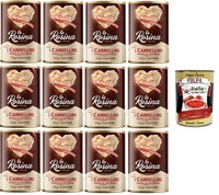 La Rosina Cannellini Bohnen Natur 12X400G+Polpa