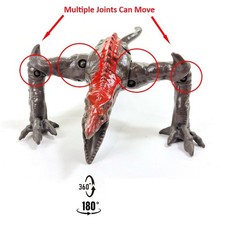 Skullcrawler Lizard King Kong Skull Island 10" All Joints Movable Action Figure