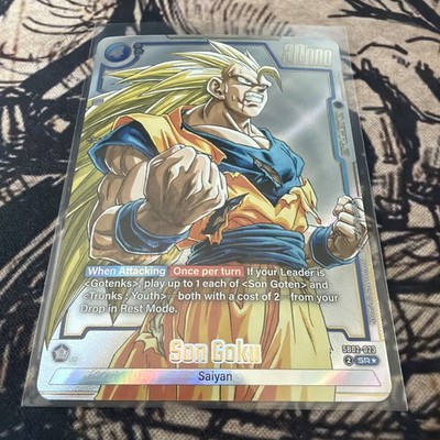 Son Goku - SB02-023 (Alternate Art) Dragonball Super Card Game Fusion World NM