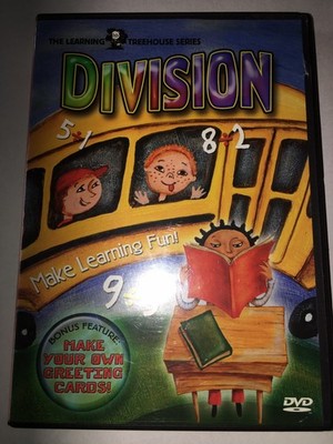 The Learning Treehouse Series Division Make Learning Fun! DVD