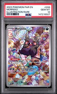 Morpeko 206/182 Paradox Rift Illustration Rare Holo