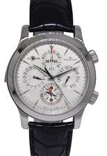 Jaeger LeCoultre Master Grand Reveil Steel 43mm Watch B/P Q163842A 149.8.95