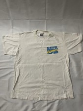 Vintage 1994 Double Sided Marvel Comics Wolverine Promo T-Shirt XL 90s X-Men
