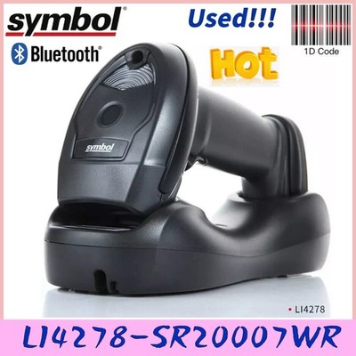 Motorola Symbol LI4278 Wireless Bluetooth 1D Barcode Scanner LI4278-SR20007WR