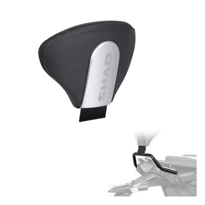 SHAD Backrest Kit D0RP05 + Mounting for Sym 500 MAXper Sym TL 2020-2026