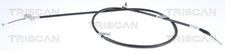 TRISCAN Bremsseil Seilzug Feststellbremse 8140 501134 für CX MAZDA GH KE Van AWD