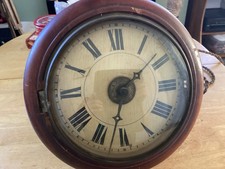 Antique Postmans Alarm Wall Clock German Style Spares Repair