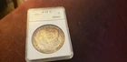 1880 S ANACS 64 PROOF LIKE GOLDEN COBALT TONED BOTH SIDES