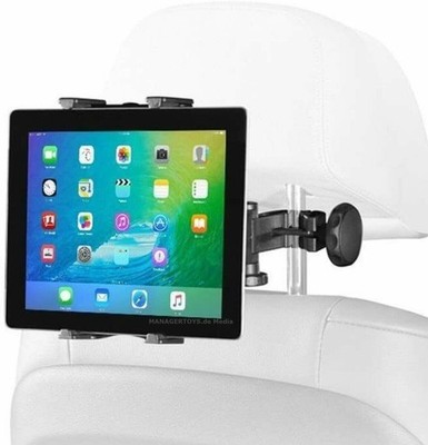 Universal Auto Pad Halter Kopfstützen Tablet iPad Halterung 360° HR GRIP T5-3790