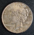 1924 Peace Silver Dollar $1 Better Grade Circulated 90% Silver