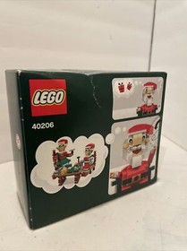 LEGO Christmas Santa Exclusive 40206 Sealed Set 2016, Box had Creases See Pics
