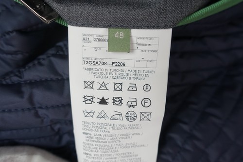 £1350 PAL ZILERI MINT WOOL PADDED GILET BODYWARMER UK 38 EU 48 SMALL ITALY - Picture 19 of 21